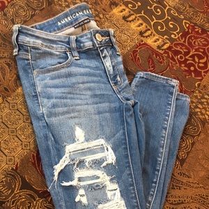 American eagle jeans (light wash)